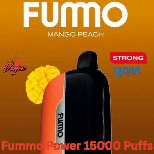Fummo Power 15000 Puffs 20MG Mango Peach