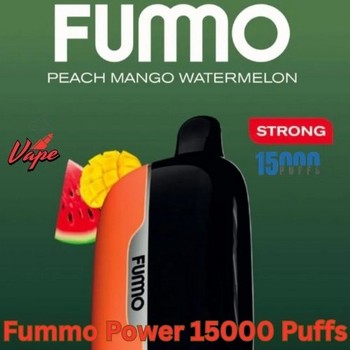 Fummo Power 15000 Puffs 20MG Peach Mango Watermelon