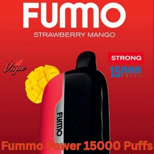 Fummo Power 15000 Puffs 20MG Strawberry Mango