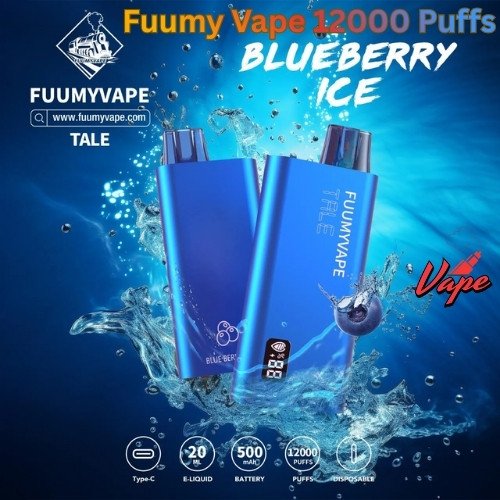 Fuumy Vape 12000 Puffs Blueberry Ice