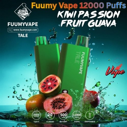 Fuumy Vape 12000 Puffs Kiwi Passion Fruit Guava