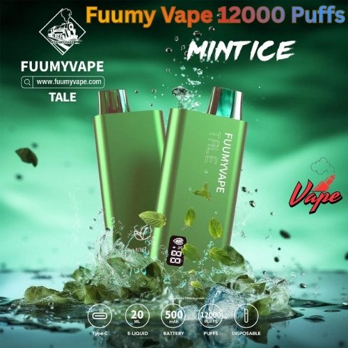 Fuumy Vape 12000 Puffs Mint Ice