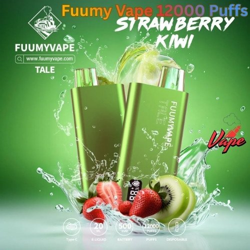 Fuumy Vape 12000 Puffs Strawberry Kiwi