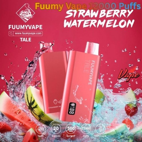 Fuumy Vape 12000 Puffs Strawberry Watermelon