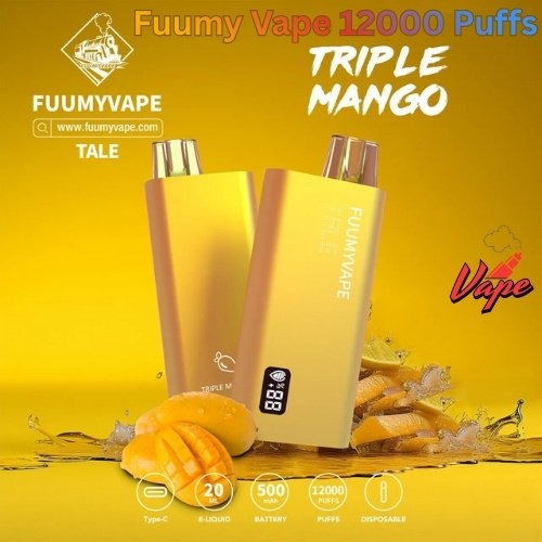 Fuumy Vape 12000 Puffs Triple Mango