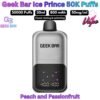 Geek Bar 2 Go Dual Flavor Mix 50000 Puffs 50MG Peach and Passionfruit in Sharjah