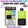 Geek Bar Ice Prince 50000 Puffs 50MG Banana Taffy Freeze in Dubai