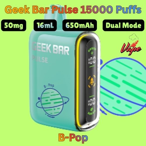 Geek Bar Pulse 15000 Puffs B-Pop