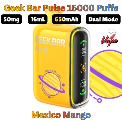 Geek Bar Pulse 15000 Puffs Mexico Mango