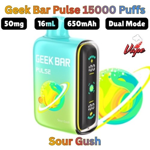 Geek Bar Pulse 15000 Puffs Sour Gush