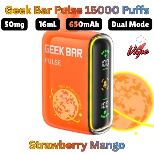 Geek Bar Pulse 15000 Puffs Strawberry Mango