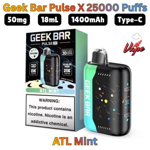 Geek Bar Pulse X 25000 Puffs ATL Mint