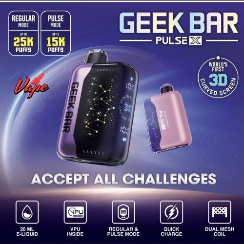Geek Bar Pulse X 25000 Puffs All Flavors