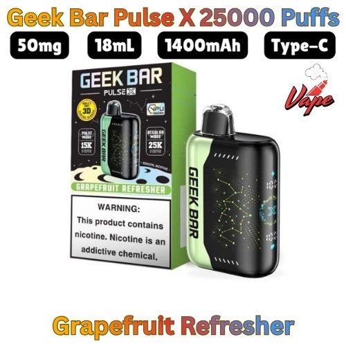 Geek Bar Pulse X 25000 Puffs Grapefruit Refresher