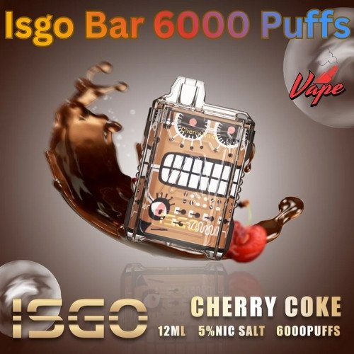 Isgo Bar 6000 Puffs Cherry Coke