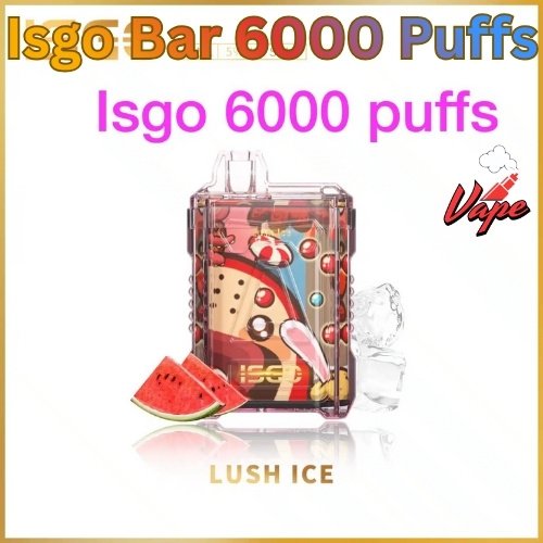 Isgo Bar 6000 Puffs Lush Ice