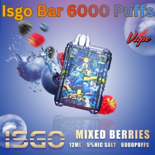 Isgo Bar 6000 Puffs Mixed Berries