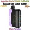 Isgo Bar Paris X 30000 Puffs 50MG Black Paradise in Abu Dhabi