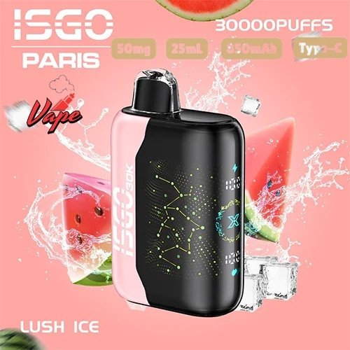 Isgo Bar Paris X 30000 Puffs Lush Ice