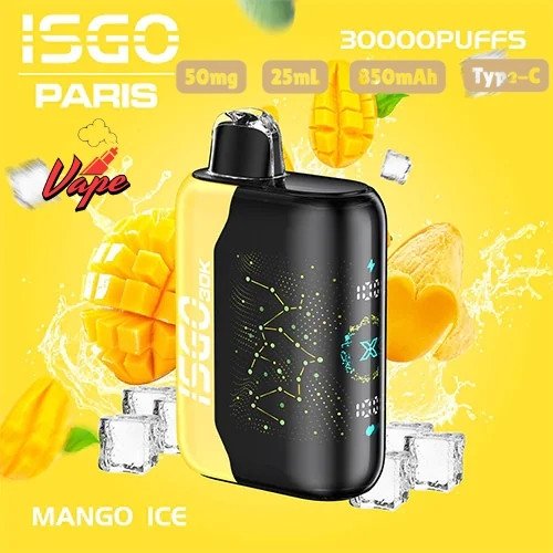 Isgo Bar Paris X 30000 Puffs Mango Ice