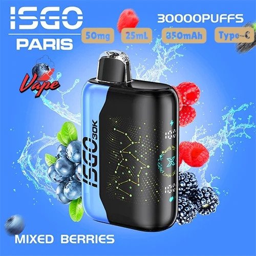 Isgo Bar Paris X 30000 Puffs Mixed Berries