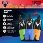 Kalyan Pro 12000 Puffs All Flavors
