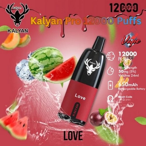 Kalyan Pro 12000 Puffs Love