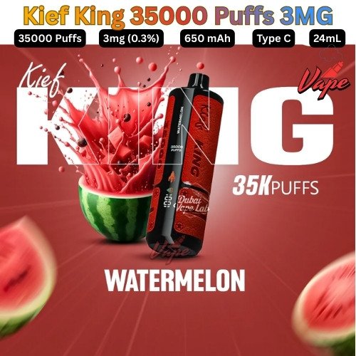 Kief King 35000 Puffs 3mg Watermelon