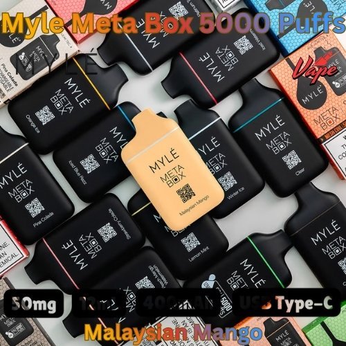 Myle Meta Box 5000 Puffs Malaysian Mango