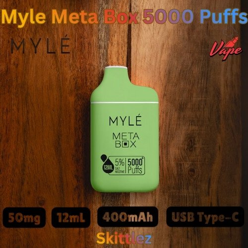 Myle Meta Box 5000 Puffs Skittlez