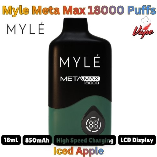 Myle Meta Max 18000 Puffs Iced Apple