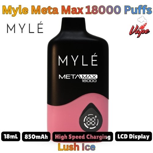Myle Meta Max 18000 Puffs Lush Ice