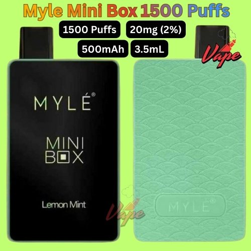 Myle Mini Box 1500 Puffs 20MG All Flavors (1)