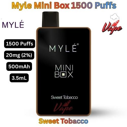 Myle Mini Box 1500 Puffs 20MG Sweet Tobacco
