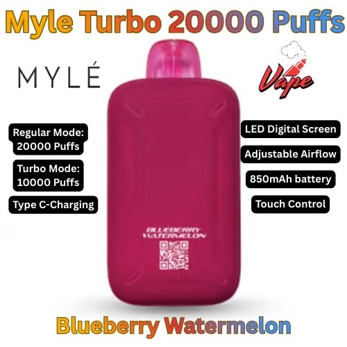 Myle Turbo 20000 Puffs Blueberry Watermelon