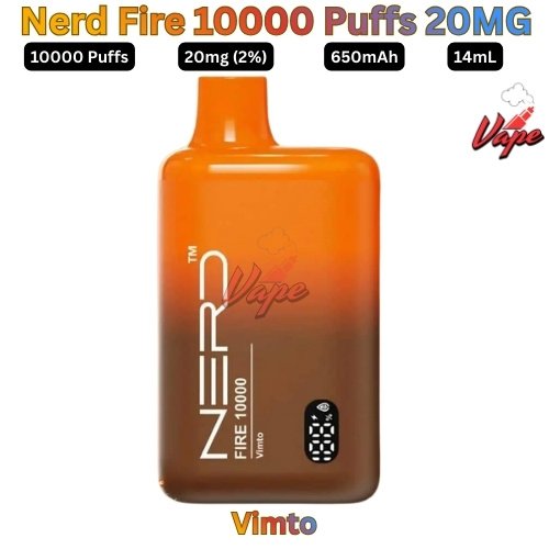 Nerd Fire 10000 Puffs 20MG Vimto