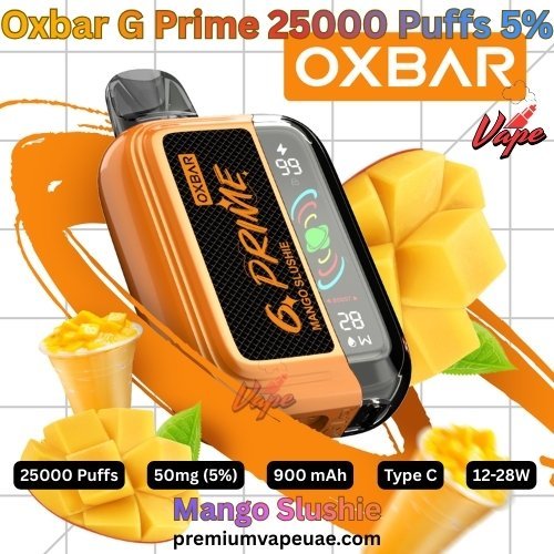 Oxbar G Prime 25000 Puffs 50MG Mango Slushie