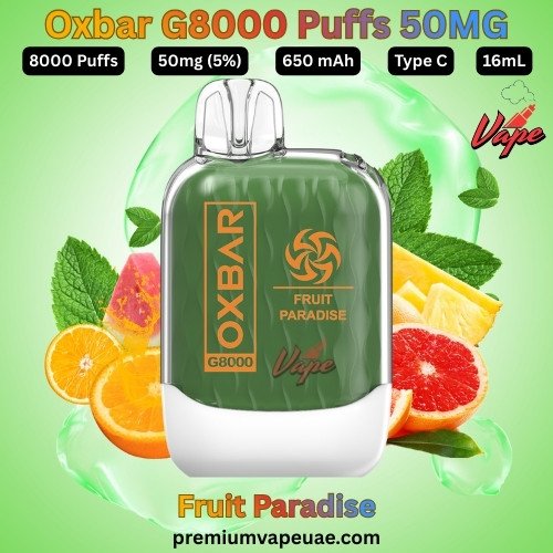 Oxbar G8000 Puffs 50MG Fruit Paradise
