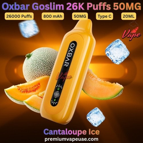 Oxbar Goslim 26000 Puffs 50MG Cantaloupe Ice