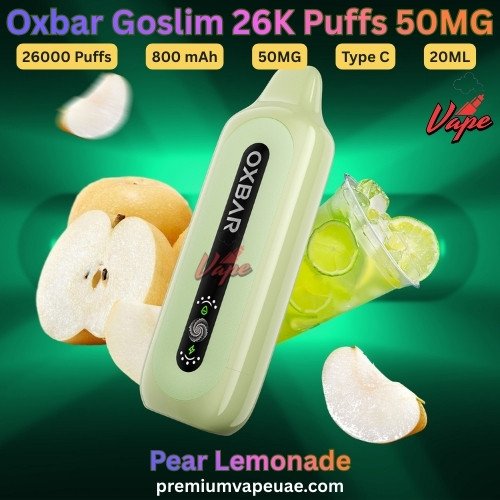 Oxbar Goslim 26000 Puffs 50MG Pear Lemonade