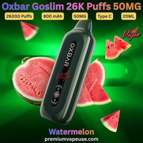 Oxbar Goslim 26000 Puffs 50MG Watermelon