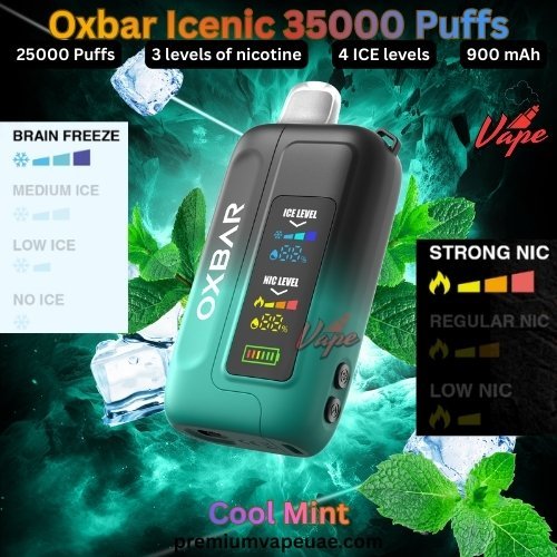 Oxbar Icenic 35000 Puffs Cool Mint