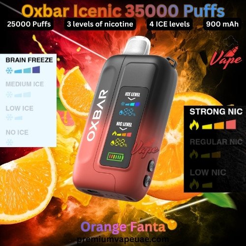 Oxbar Icenic 35000 Puffs Orange Fanta
