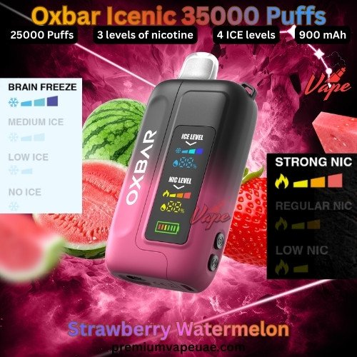 Oxbar Icenic 35000 Puffs Strawberry Watermelon