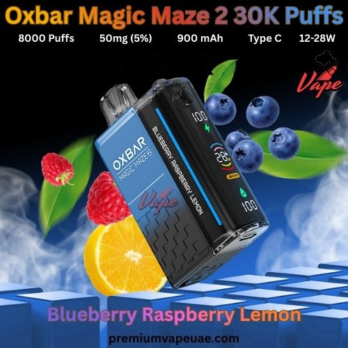 Oxbar Magic Maze 2 30000 Puffs 50MG Blueberry Raspberry Lemon