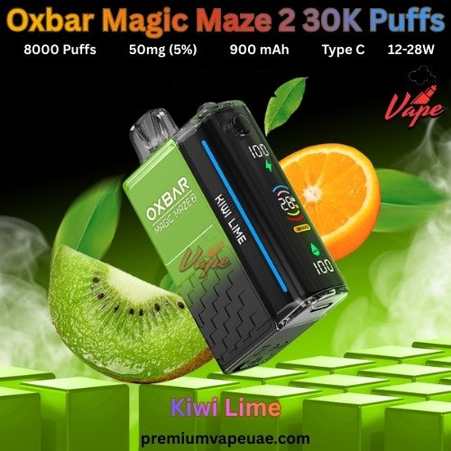 Oxbar Magic Maze 2 30000 Puffs 50MG Kiwi Lime