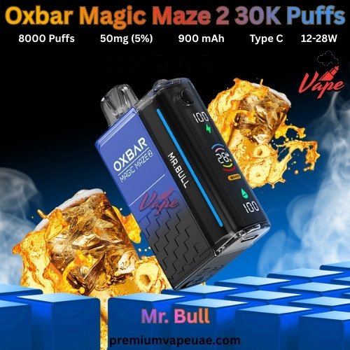 Oxbar Magic Maze 2 30000 Puffs 50MG Mr. Bull