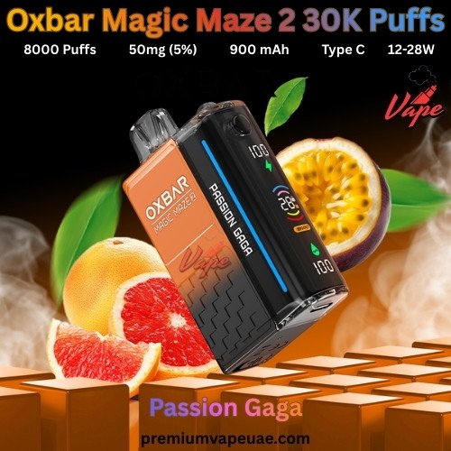 Oxbar Magic Maze 2 30000 Puffs 50MG Passion Gaga