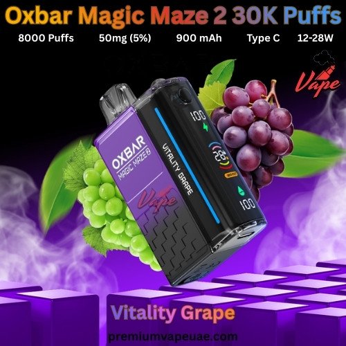 Oxbar Magic Maze 2 30000 Puffs 50MG Vitality Grape