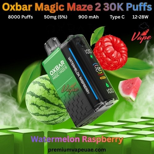 Oxbar Magic Maze 2 30000 Puffs 50MG Watermelon Raspberry